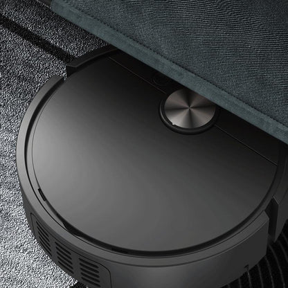 3-In-1 Smart Robot Vacuum and Mop, Clean Floors , Hands-Free & Pet-Friendly Cleaning Machine,Floor-Cleaning Toy (Black)