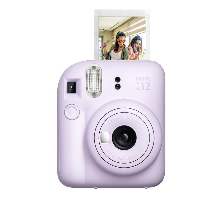 Fujifilm Instax Mini 12 Instant Print Camera W/ Tote & Accessories