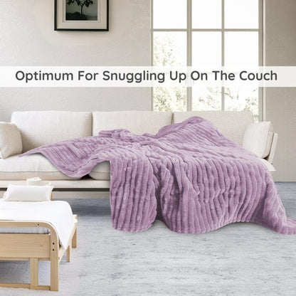 Heated Blanket Full Size 72X84 Inches, Soft Flannel Electric Blanket with 12 Hour Auto-Off Rapid Heating, 10 Heating Levels, Machine Washable, Berry Color